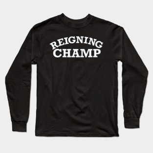 Reigning Champ Long Sleeve T-Shirt